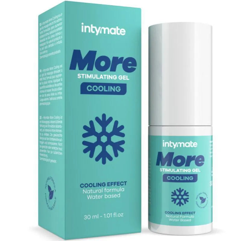 Gel massage intime effet froid rafraîchissant aqueux stimulant sensibilité plaisir revitalisant sensations compatibles préservatifs latex testé dermatologique hypoallergénique