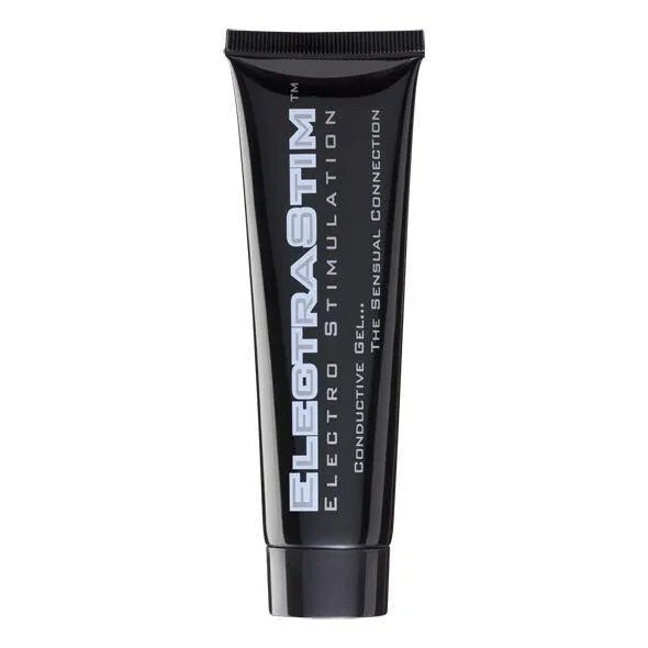 Gel électroconducteur lubrifiant transparent noncollant tube60ml longue durée conductivité optimisée sensations amplifiées compatible anneaux péniens moulinets peau douce hypoallergénique sécurité