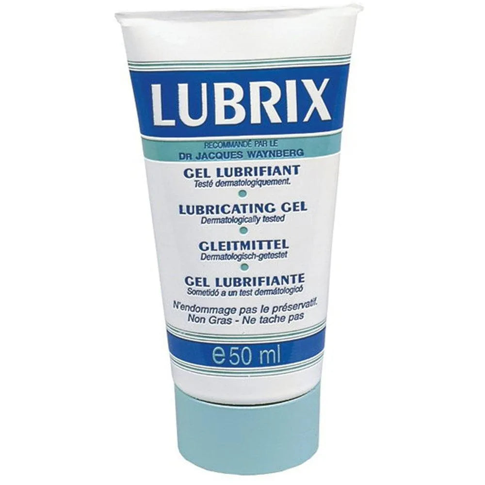 gel lubrifiant hydrosoluble tube 50ml compatible préservatifs jouets intimes incolore non gras inodore non tachant confort pénétrations classiques sécurité intime