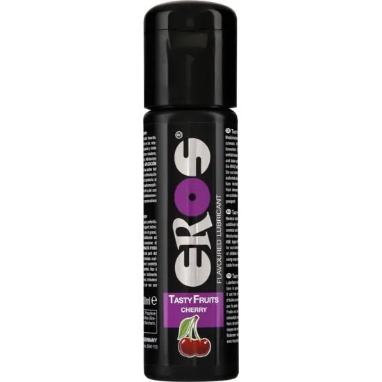 gel lubrifiant fruité longue durée Eros fabriqué Allemagne arômes excitants sensualité glisse compatible latex testé dermatologiquement hydratant soluble eau 100ml