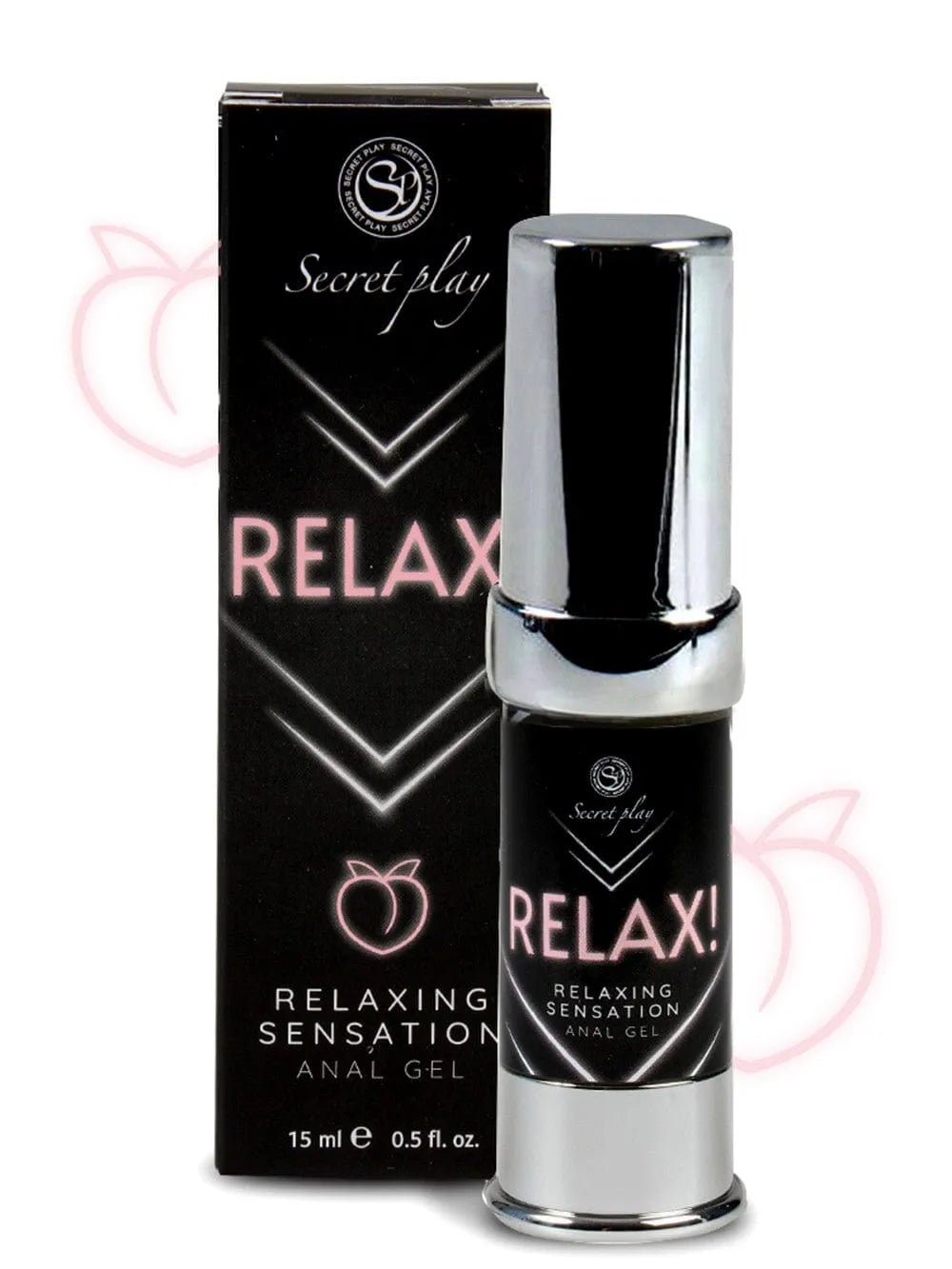 Gel relaxant naturel végétalien anal pénétration confort détente élasticité zone anale distributeur pressurisé 15ml sans tests animaux origine Espagne
