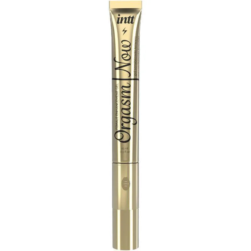 Gel stimulant clitoridien applicateur vibrant double stimulation chauffant chatouillant sensibilité accrue tube discret élégant portable compact quinze millilitres