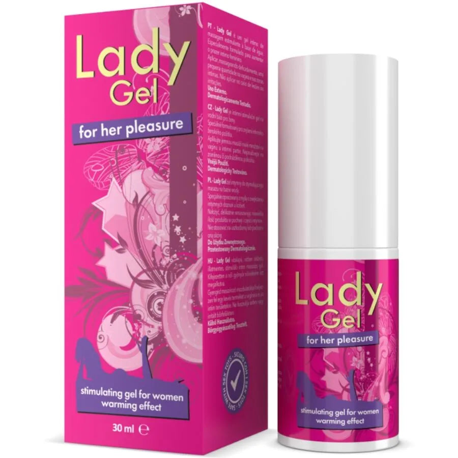 Gel stimulant clitoridien effet chaleur intensité sensibilité intime féminine orgasmique augmentée compatible préservatifs jouets intimes format 30ml