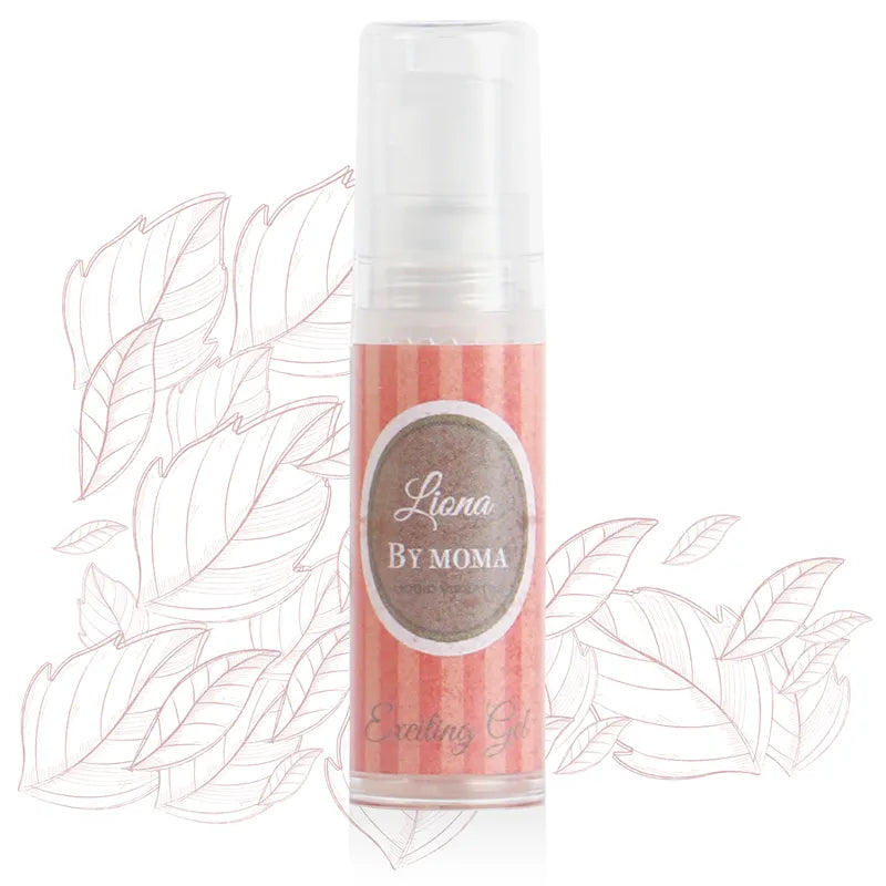 Gel stimulant liquide intime Liona Moma effet stimulant immédiat hydratation muqueuse absorption rapide sensation douceur luxe flacon 6ml discret pratique