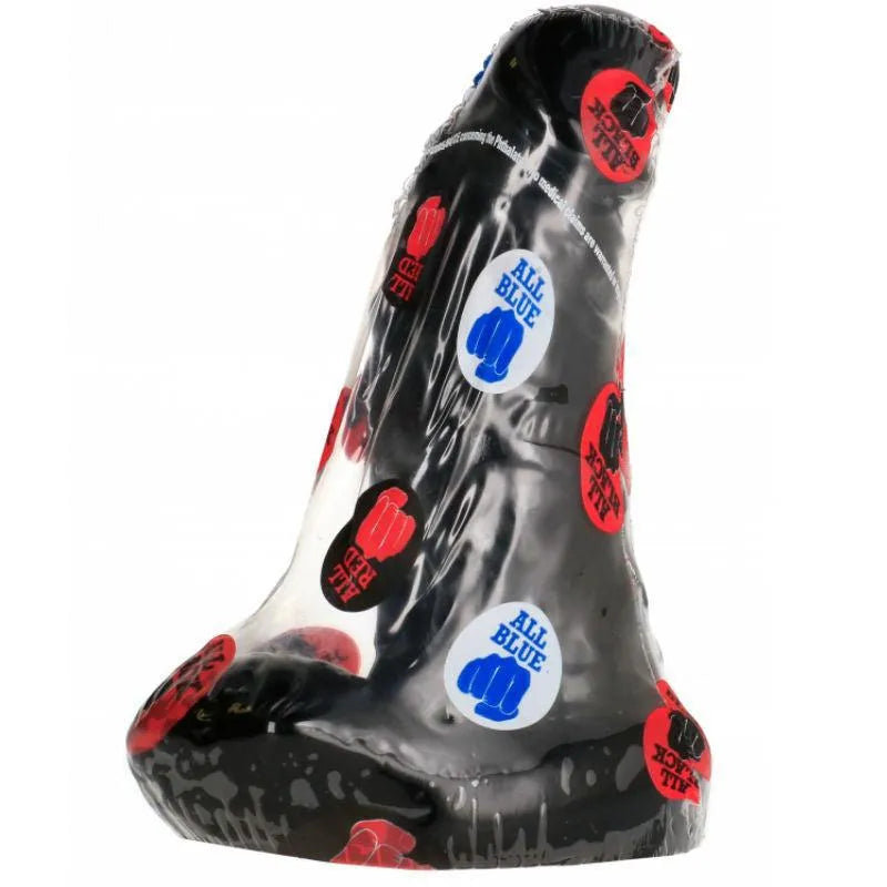 Gode débutant noir nervuré 13cm, silicone, boules anatomiques, emballage discret, stimulation intense, facile à entretenir.