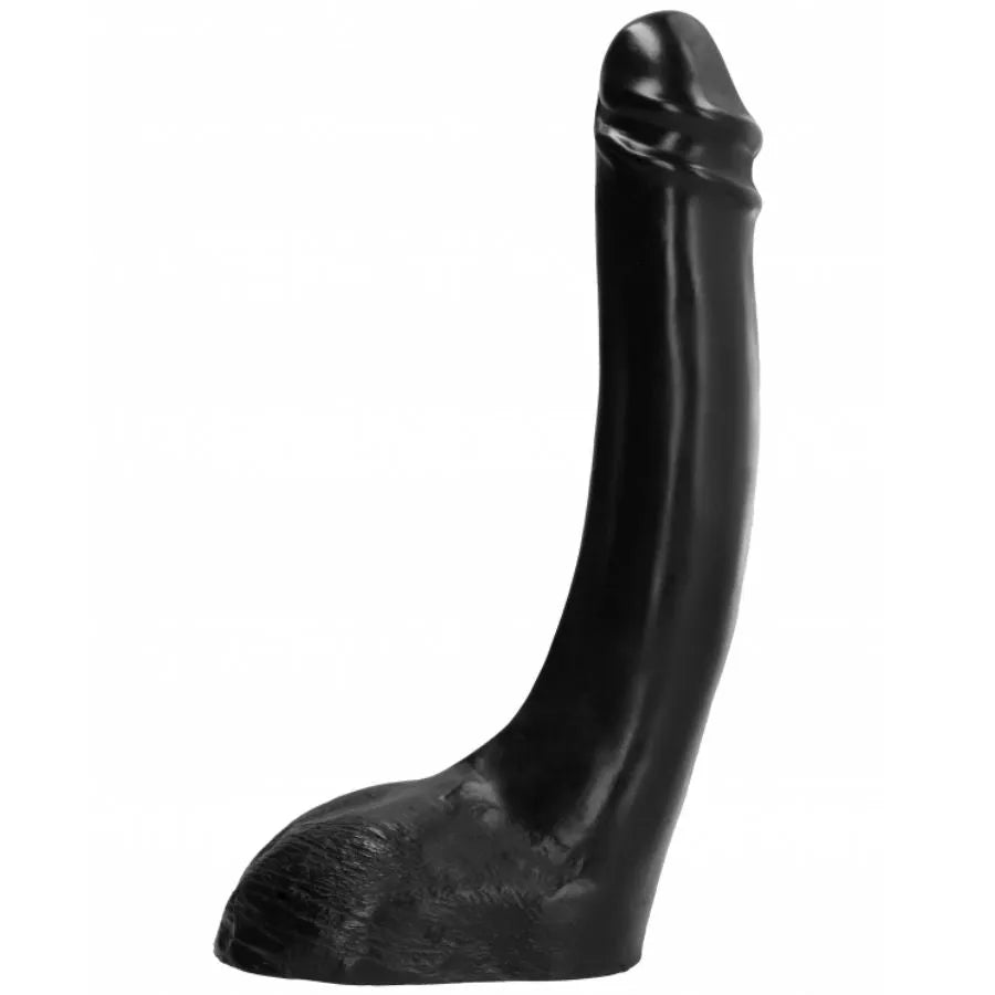 Gode réaliste noir doux, souple, texture veinée, ventouse, taille généreuse, compatible lubrifiant silicone, hypoallergéni...