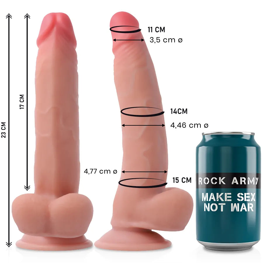 Gode réaliste double densité TPE hypoallergénique ventouse mains libres harnais compatible étanche douche utilisable extérieur doux noyau ferme base large