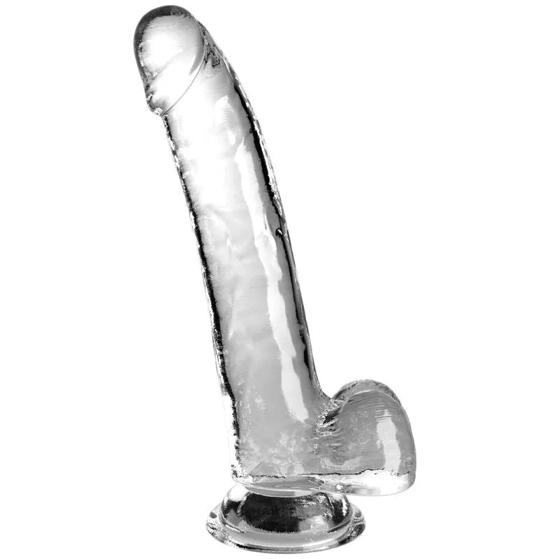 Gode Réaliste Translucide Ventouse Puissante TPE Sécurisé Hygiénique Flexible Veines Sculptée Tête Non Collant Sans Odeur Compatible Harnais Polyvalent