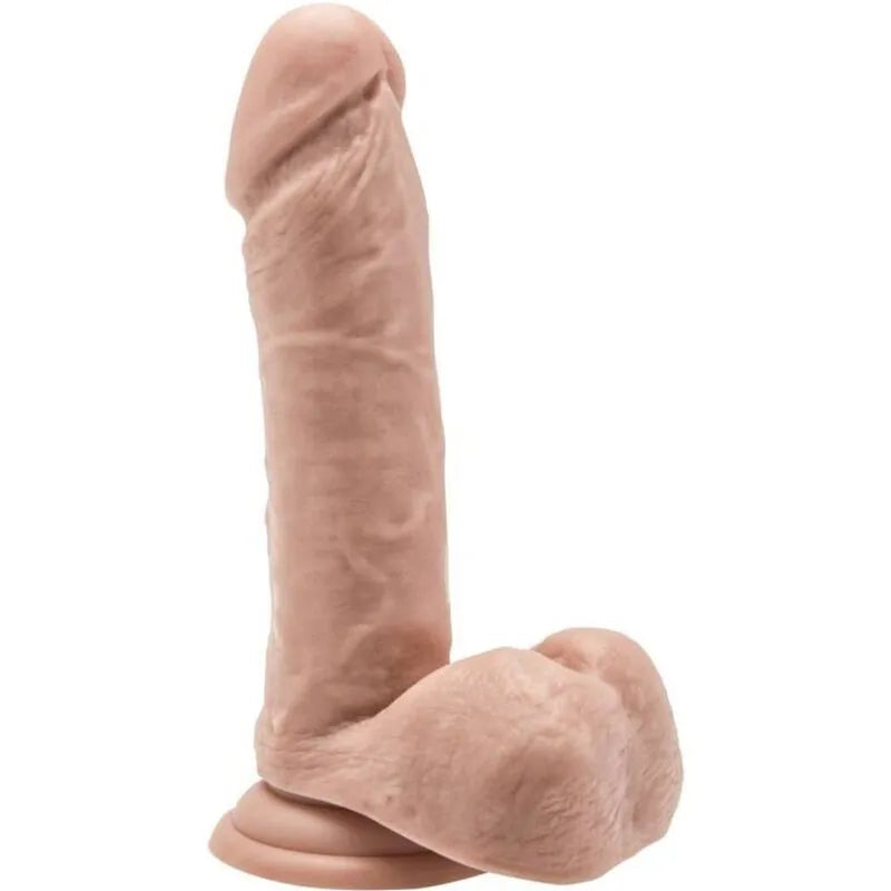 Godemichet réaliste veiné PVC sans phtalates texture lisse veines proéminentes taille idéale stimulation intense sécurisée confortable hygiénique durable débutants confirmés