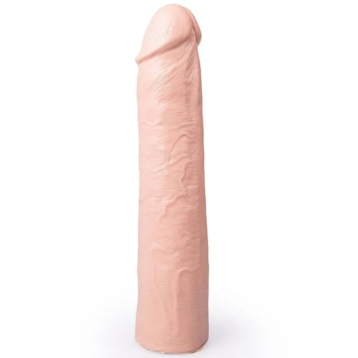 gros godemichet réaliste matière silicone système aspiration puissant fixation stable dimensions généreuses longueur importante diamètre ample compatible lubrifiants non toxique