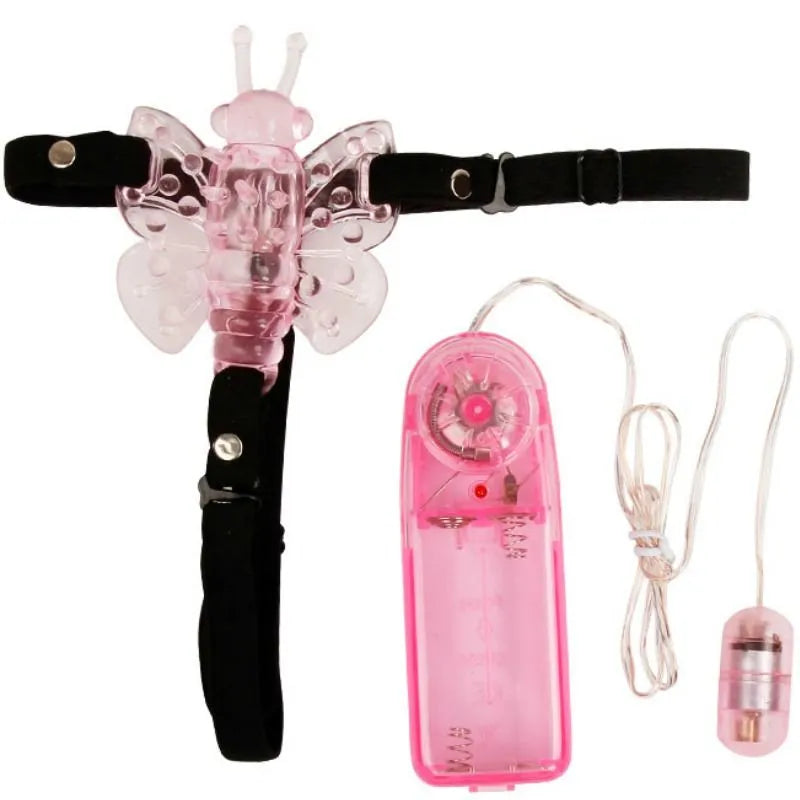 Harnais Papillon Vibrant Rose Réglable Tpr