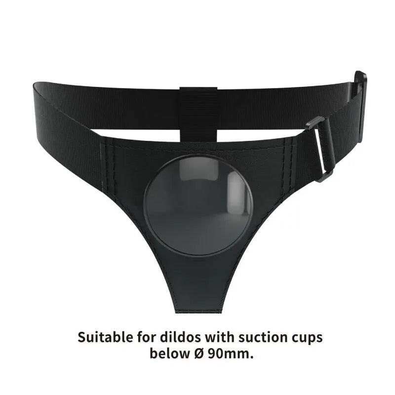 Harnais étanche noir en caoutchouc polyuréthane, ceinture large, joint torique extensible, pour débutants et experts.