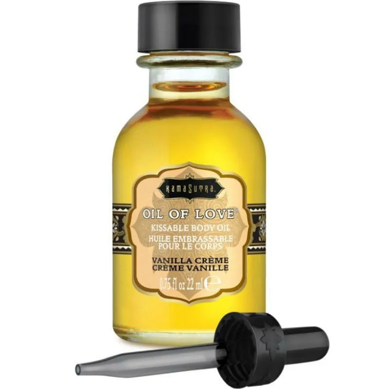 Huile Embrassable Préliminaire Saveur Vanille