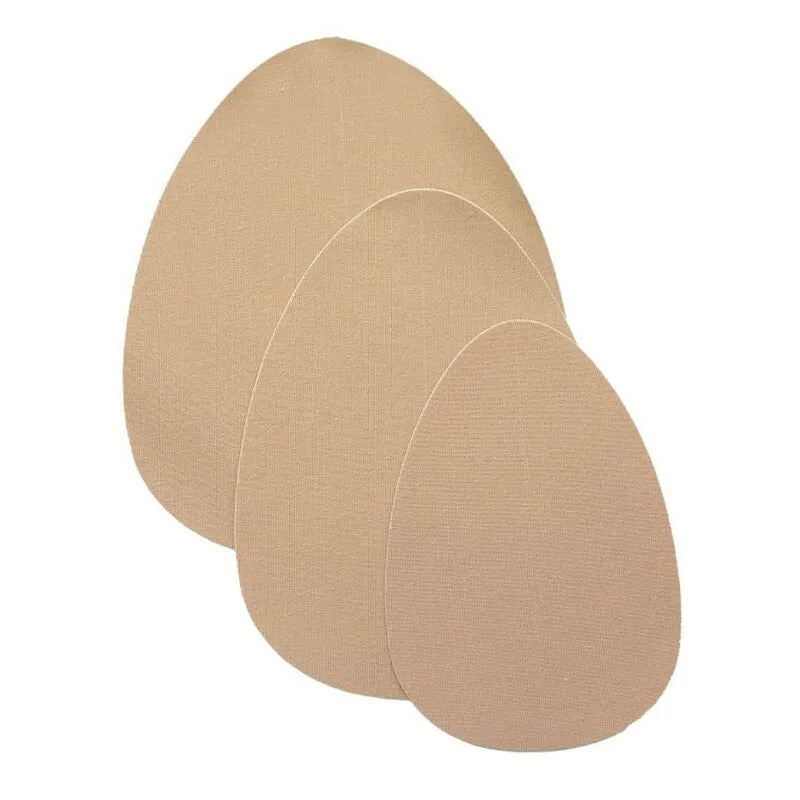 Coussinets lifting seins beiges, adhésifs, hypoallergéniques, imperméables, forme ovale, extensibles, invisibles sous vête...
