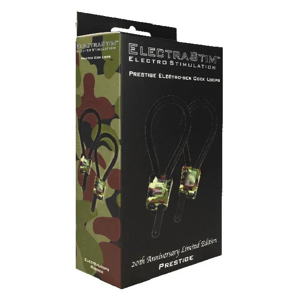 Anneaux pénis réglables camouflage en caoutchouc conducteur et aluminium pour électrostimulation intense.