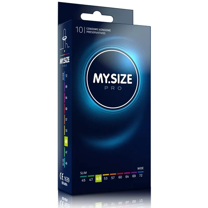 préservatifs vegan sur mesure ultrasensibles 49 mm sans allergènes 10 unités