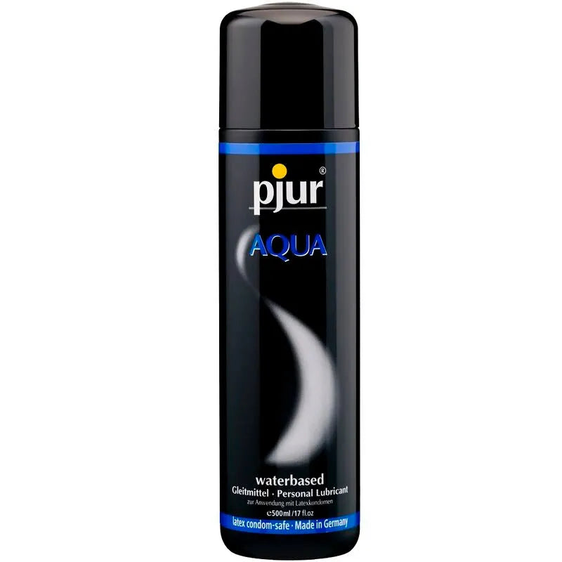 lubrifiant base eau hydratant 500ml peaux sensibles sèches longue durée non gras sans parfum dermatologiquement testé compatible préservatifs