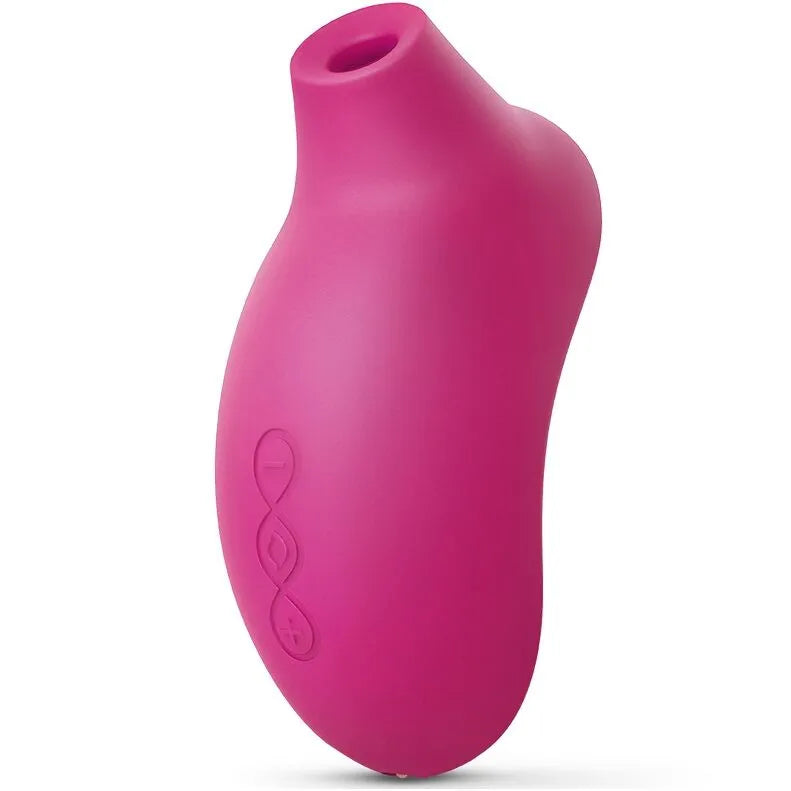 Stimulateur clitoris Lelo Sona 2 Cerise - Design ergonomique, stimulation par ondes, silicone doux, contrôle intuitif, sextoy discret