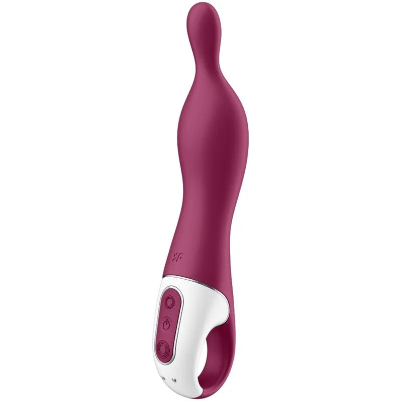 Vibrateur silencieux pour stimulation profonde du point A, silicone médical, rechargeable, design érgonomique, sextoy discret pour femmes et couples