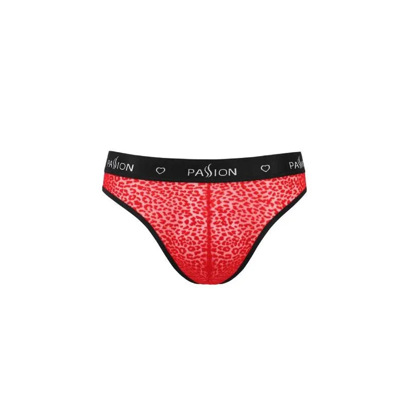 PASSION Slip Mike Rouge Lingerie Européenne Qualité Oeko-Tex Confort Innovant