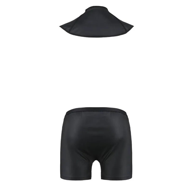 PASSION - Ensemble lingerie noir polyuréthane polyester certifié Oeko-Tex Europe