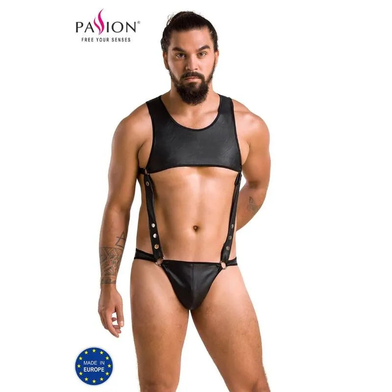 body lingerie noir polyuréthane polyester certifié OekoTex fabrication Pologne européen confortable élégant sexy sculptant silhouette finition durable extensible respirant hypoallergénique