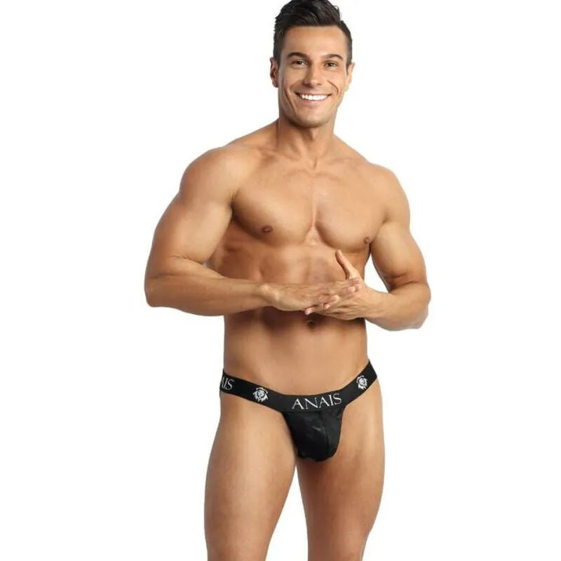 Jockstrap homme microfibre imprimé militaire, ajustement parfait, design sexy et confortable, ANAIS MEN ELECTRO.