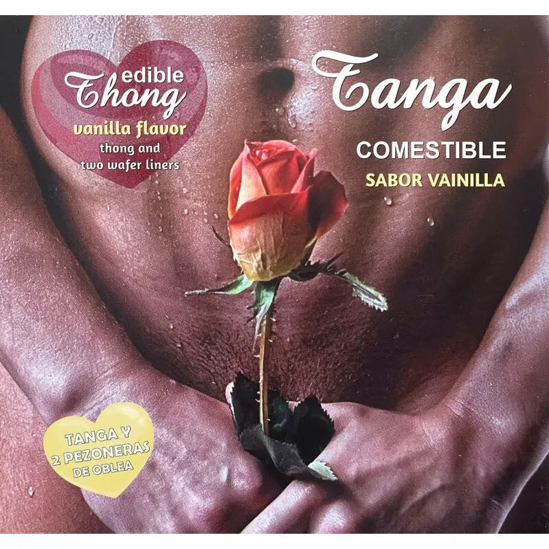 string homme ajustable vanille bonbons érotiques saveur fétichiste flexible