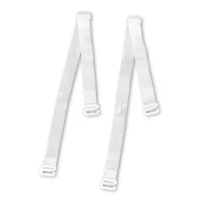Bretelles transparentes ajustables 15 mm, antidérapantes, invisibles, réutilisables, pour soutien-gorge, confort et discré...