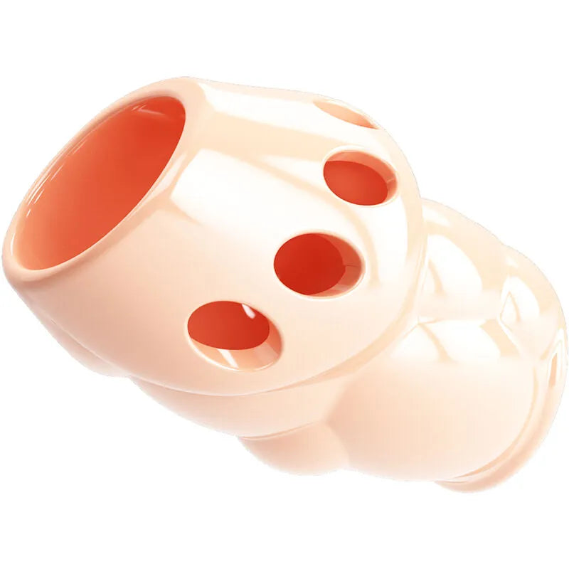 manchon pénien extensible caoutchouc thermoplastique entraînement puissance retard éjaculation sensation soyeuse ajustement parfait discret intime endurance confort étanche