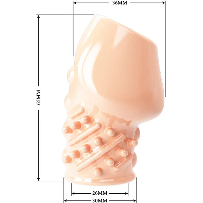 manchon pénien renforçant retard éjaculation caoutchouc thermoplastique extensible couleur chair étanche douceur soyeuse confort prolongation endurance intime transportable compact adaptable