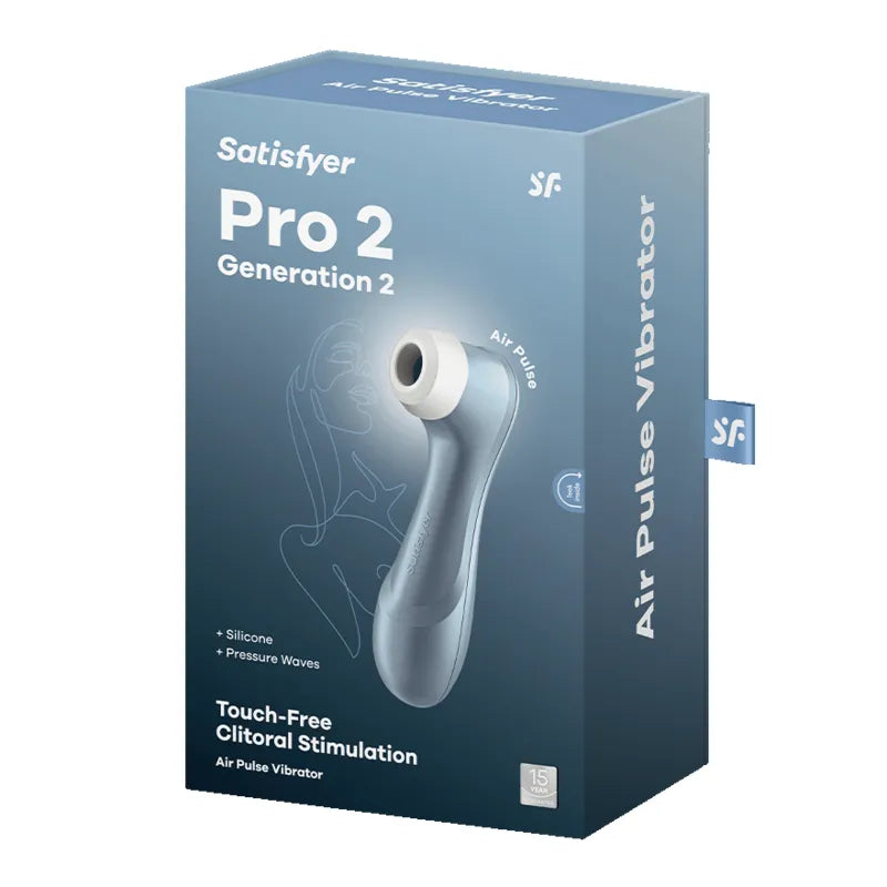 Stimulateur sextoy Satisfyer Pro 3 Air-Pulse stimulation clitoridienne sans contact silicone médical silence discrétion couple plaisir personnel