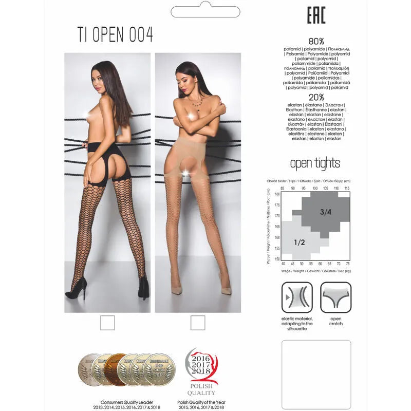 Collants porte-jarretelles noirs 40 deniers, élégants et audacieux, découpes originales, confortables, tailles variées.