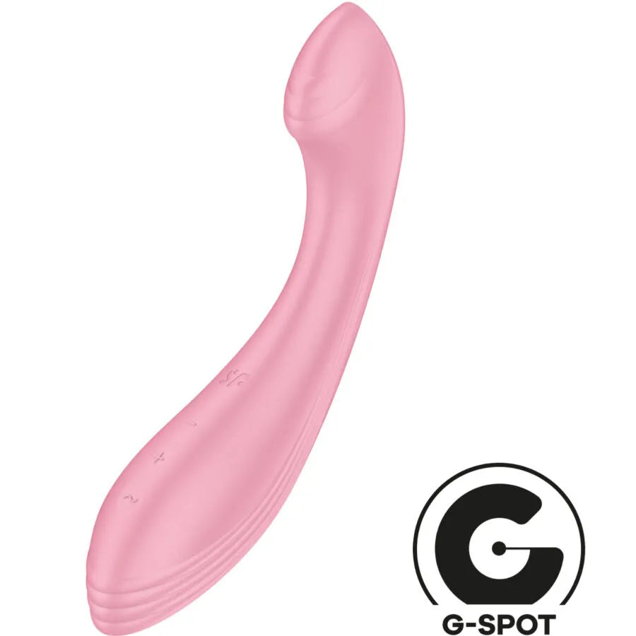 Vibromasseur Satisfyer G-Force G-Spot Rose multi-vitesse stimulation point G silicone sans fil intime plaisir femmes couples
