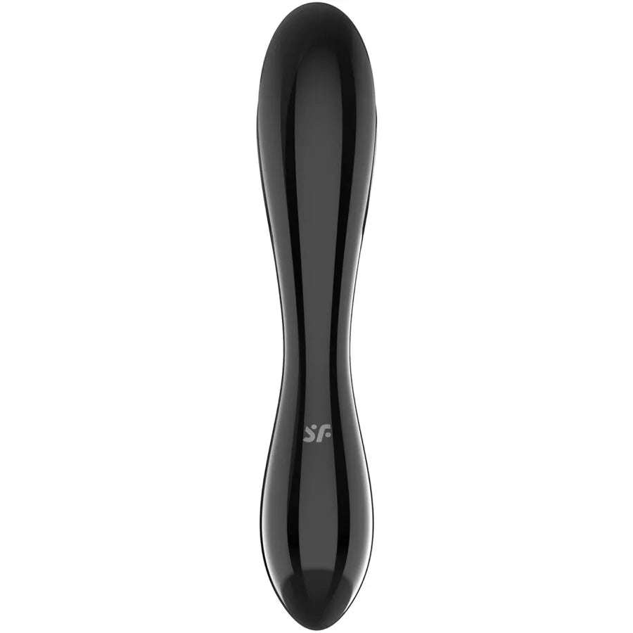Gode en cristal Satisfyer Noir Éblouissant – Luxe, plaisir maximal, design exceptionnel, textures multiples, stimulation intense, cadeau idéal, matériaux de haute qualité, sécuritaire et discret