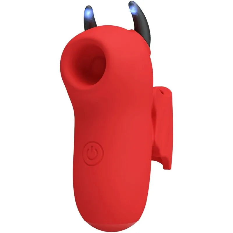 mini vibrant rechargeable silicone rouge dix fonctions tapotement choc électrique ergonomique compact discret portable voyage puissant hypoallergénique