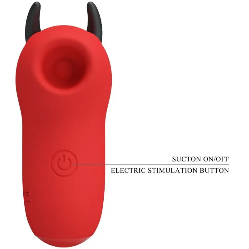 mini vibrant rechargeable silicone rouge dix fonctions tapotement choc électrique ergonomique compact discret portable voyage puissant hypoallergénique
