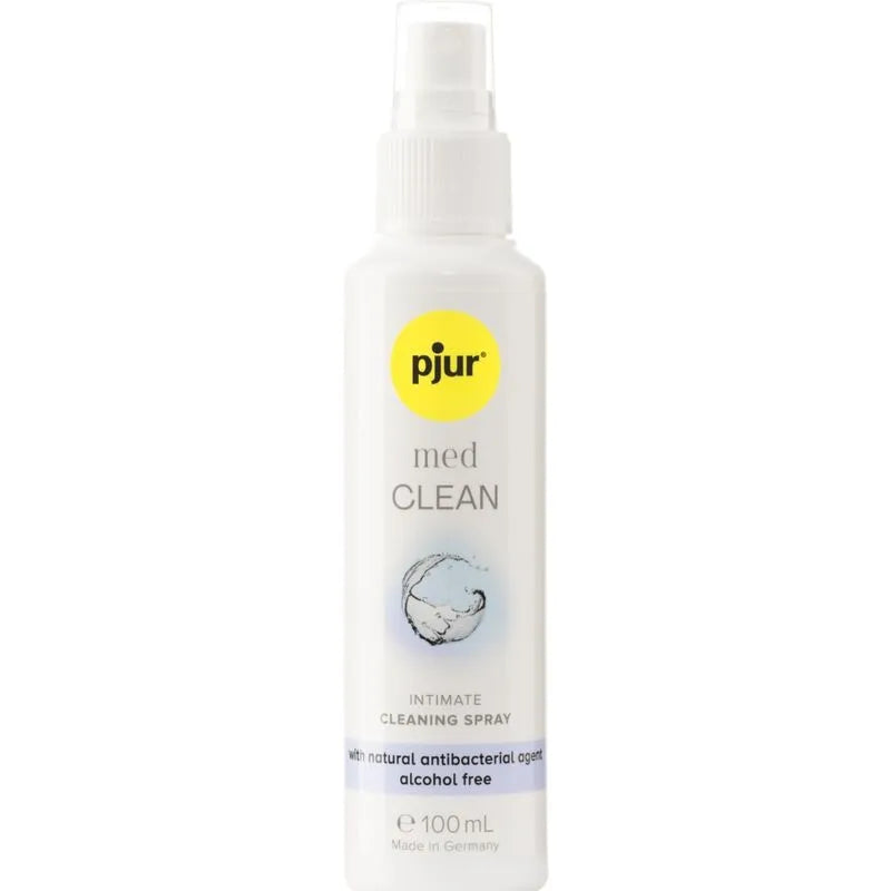 Spray nettoyant intime Pjur Med Clean sans alcool 100ml hygiène douce zone intime antibactérien sans odeur