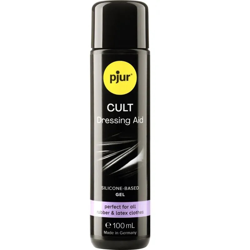 Lubrifiant Enfilage Vêtements Latex Fétichistes Pjur Cult Glisse Confort Protection Durabilité Pratique Compact 100ml Hypoallergénique Facile Application