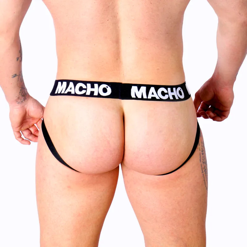 sousvetement suspensoir rose fluo lycra élasthanne soutien anatomique confort extensible respirant maintien ajustement précis sport quotidien sangles doubles rehaussant silhouette
