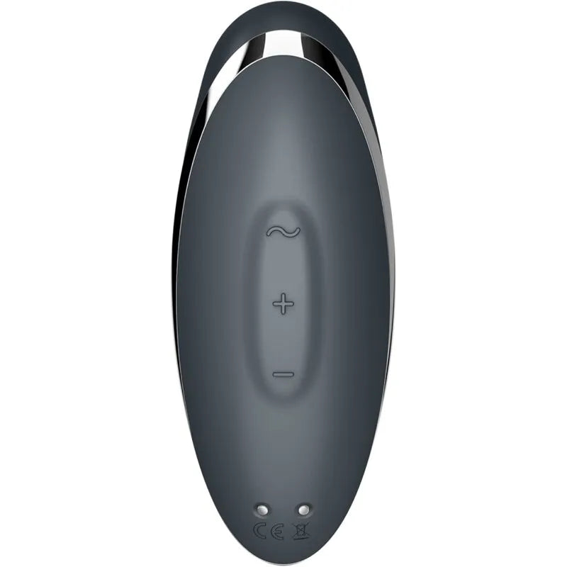 Vibromasseur silicone doux pour corps avec programmes vibrations et tapotements