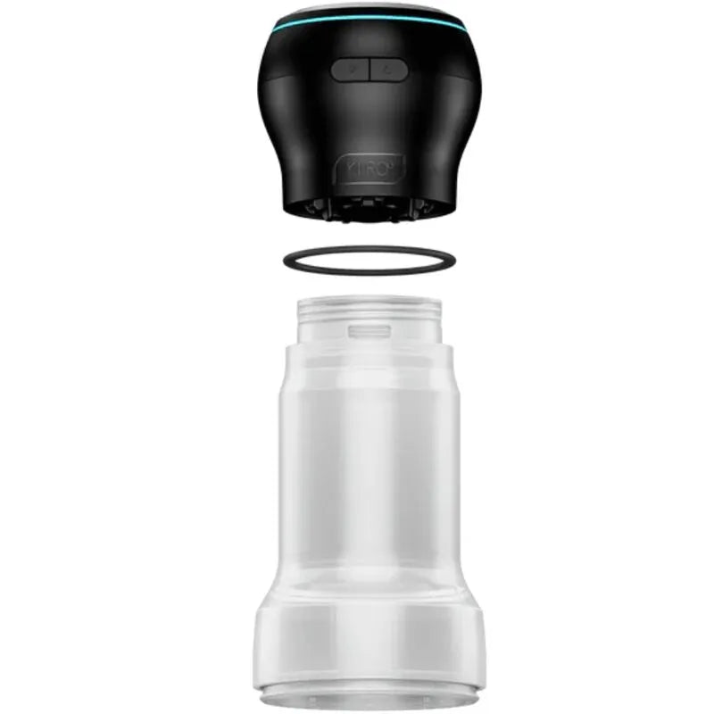 masturbateur cristallin transparent aspiration puissant sensoriel visuel interactif personnalisable réglable portable discret compact connectable intelligent ergonomique silencieux