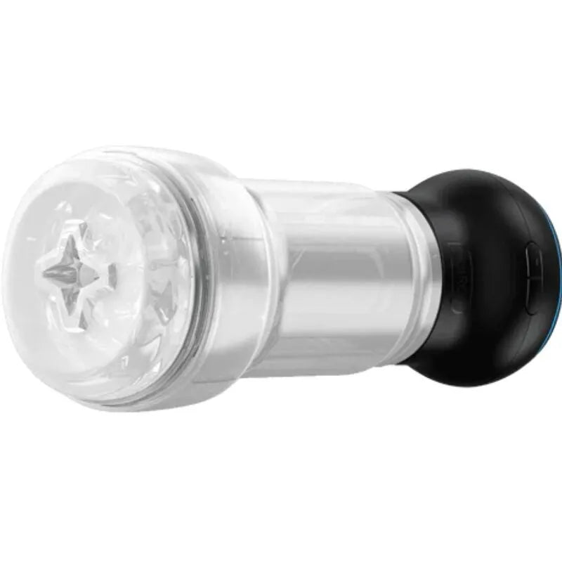 masturbateur cristallin transparent aspiration puissant sensoriel visuel interactif personnalisable réglable portable discret compact connectable intelligent ergonomique silencieux