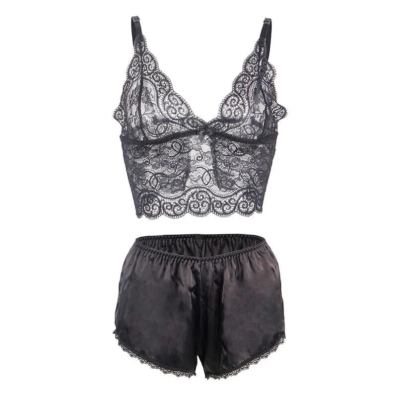 Sous-vêtements sexy femme grande taille soie dentelle confort USA