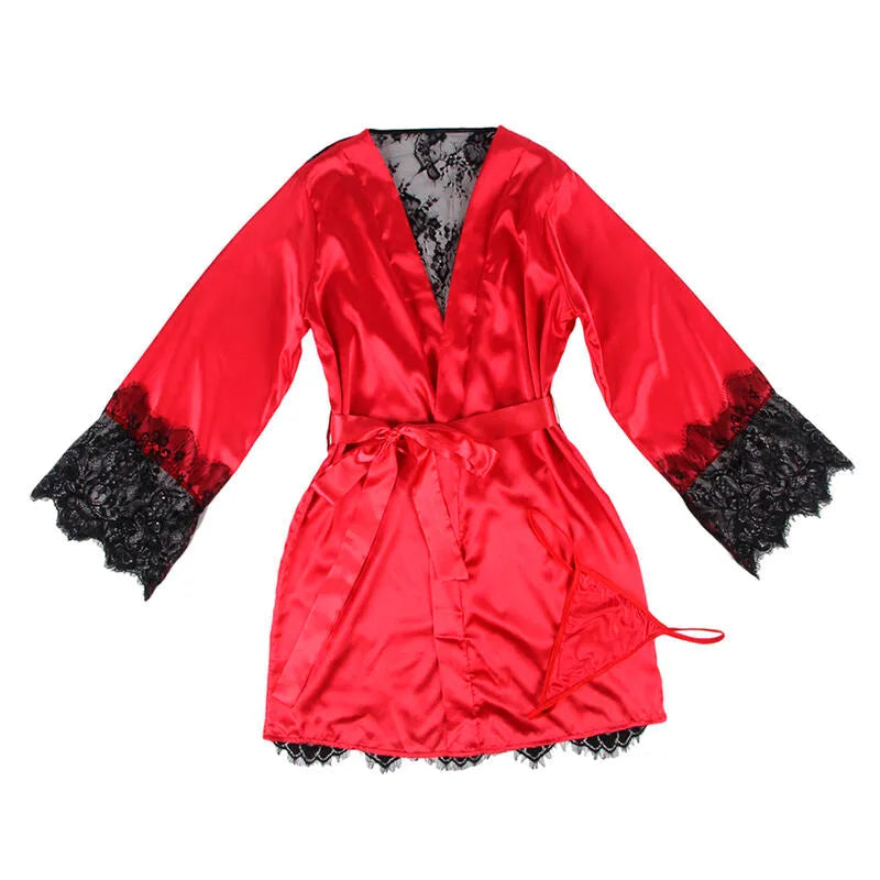 SUBBLIME - Lingerie Femme Sexy Confort Dentelle Rouge Noir Grande Taille
