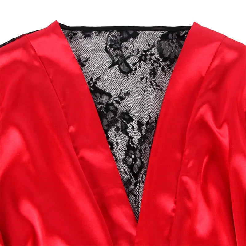 lingerie sexy grande taille rouge noir dentelle dos transparent séduisant glamour confortable maintien ajustement délicat femmes Subblime