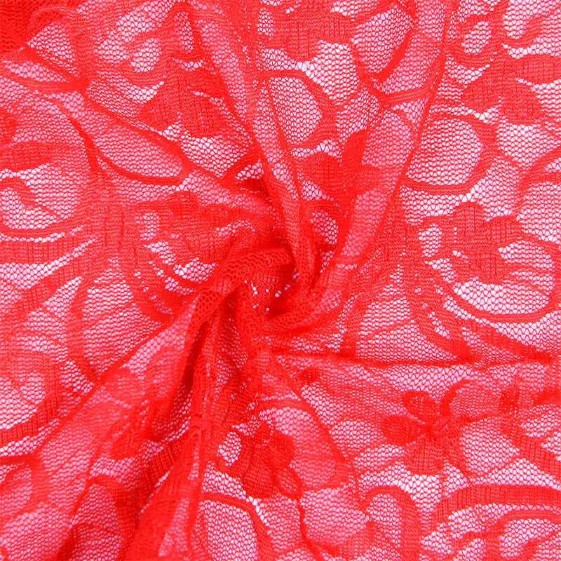 Subblime babydoll dentelle rouge réglable haute qualité grande taille séduisante