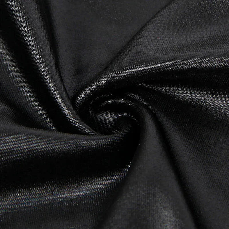 Subblime Lingerie Femme Sexy Confort Cuir Noir Grande Taille USA