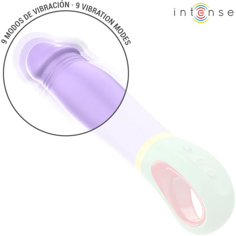 Vibromasseur classique violet puissant silencieux silicone haute qualité résistante à l'eau