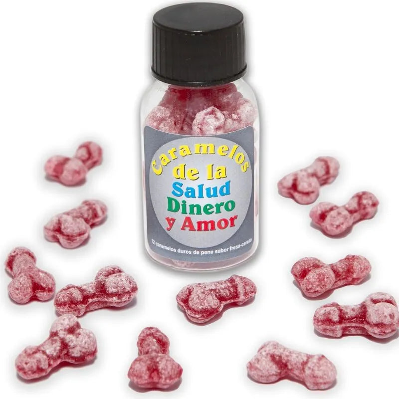 bonbons pénis fraise cerise humoristiques coquins festifs cadeau enterrement vie célibataire anniversaire adultes texture douce goût fruité